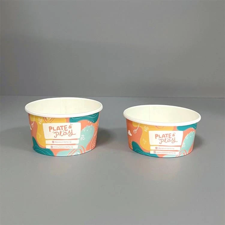 ice cream paper bowls 4oz 6oz